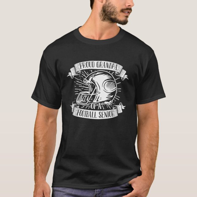 American Football Helmet Player Footballer Footbal T-Shirt (Vorderseite)
