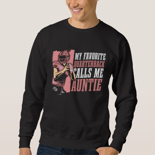 American Football Humor Player Footballer  Footbal Sweatshirt (Vorderseite)
