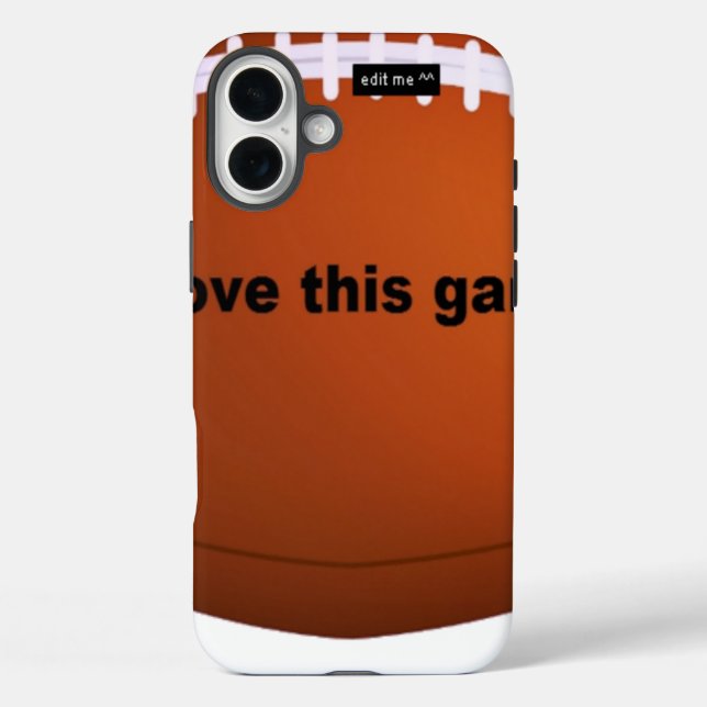 American Football: Ich Liebe dieses Spiel Case-Mate iPhone Hülle (Rückseite)