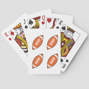 American Football Illustrations Spielkarten