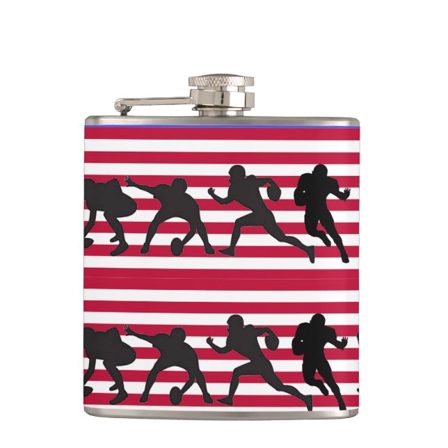 American Football image for Vinyl Wrapped Flask Flachmann (Vorderseite)