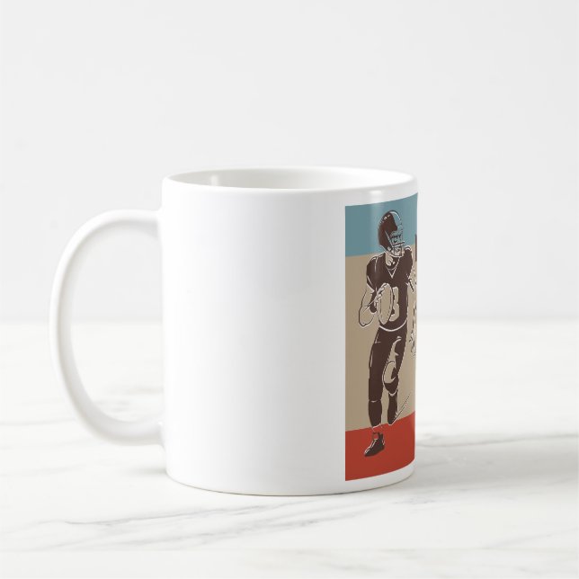 American Football Kaffeetasse (Links)