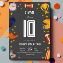 American Football Kindergeburtstag