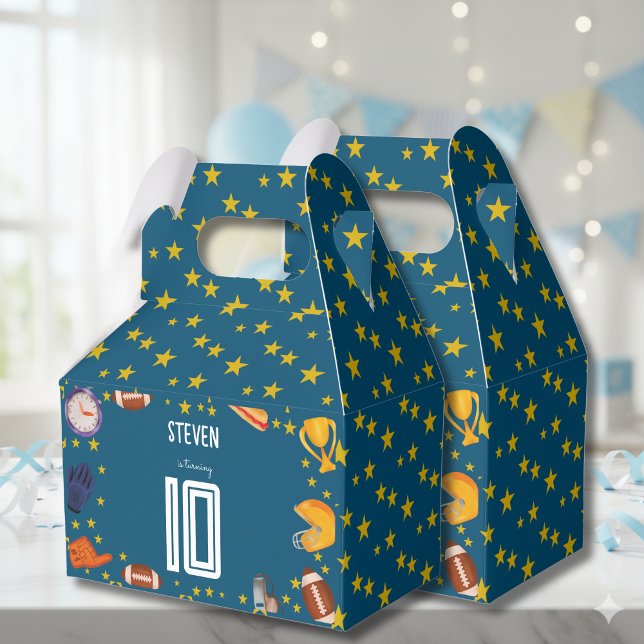 American Football Kindergeburtstag Geschenkschachtel (Von Creator hochgeladen)