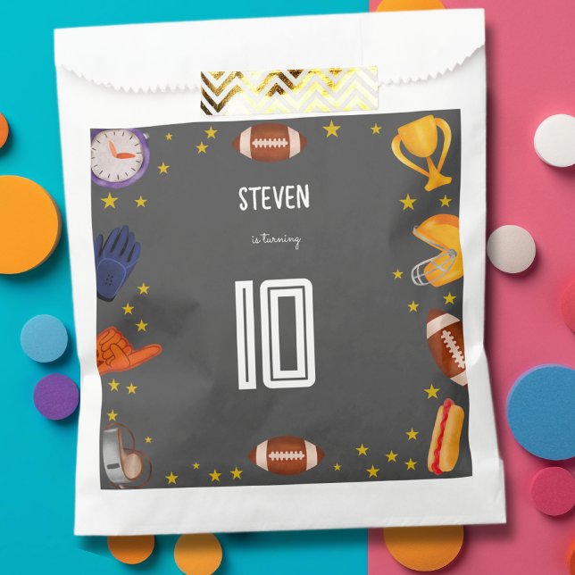 American Football Kindergeburtstag Geschenktütchen (Von Creator hochgeladen)