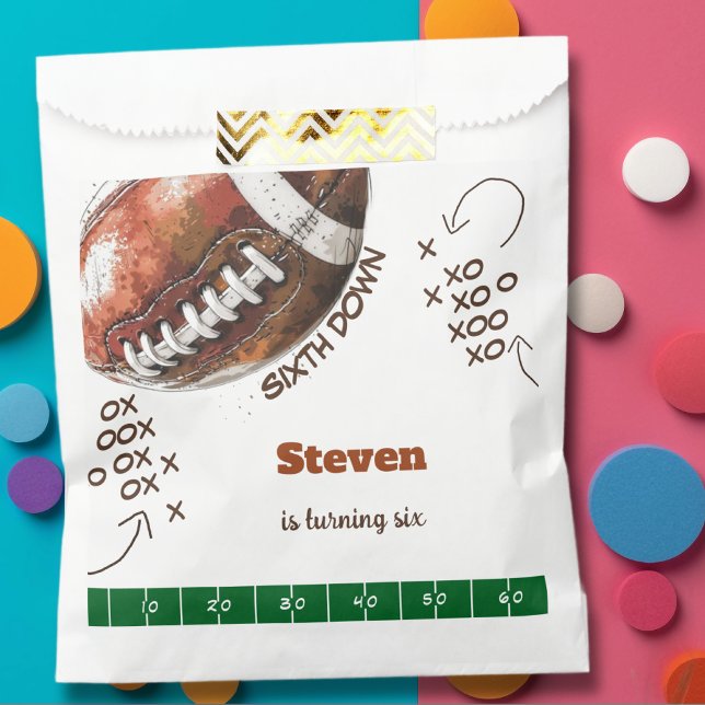 American Football Kindergeburtstag Geschenktütchen (Von Creator hochgeladen)