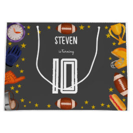 American Football Kindergeburtstag Große Geschenktüte