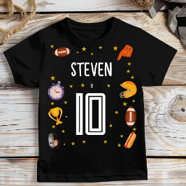 American Football Kindergeburtstag T-Shirt