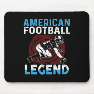 American Football Legende Mousepad