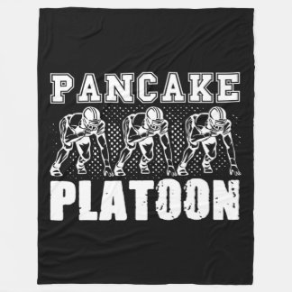 American Football Lineman Pancake Platoon Player S Fleecedecke