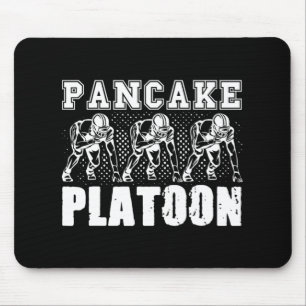 American Football Lineman Pancake Platoon Player S Mousepad
