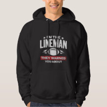 American-Football-Lineman, vor dem sie dich gewarn