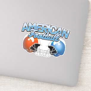 American Football Logo Aufkleber
