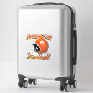 American Football Logo Aufkleber