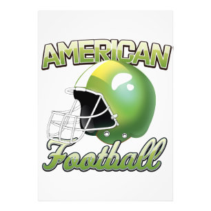 American Football Logo Fotodruck