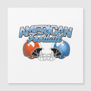 American Football Logo Magnetkarte