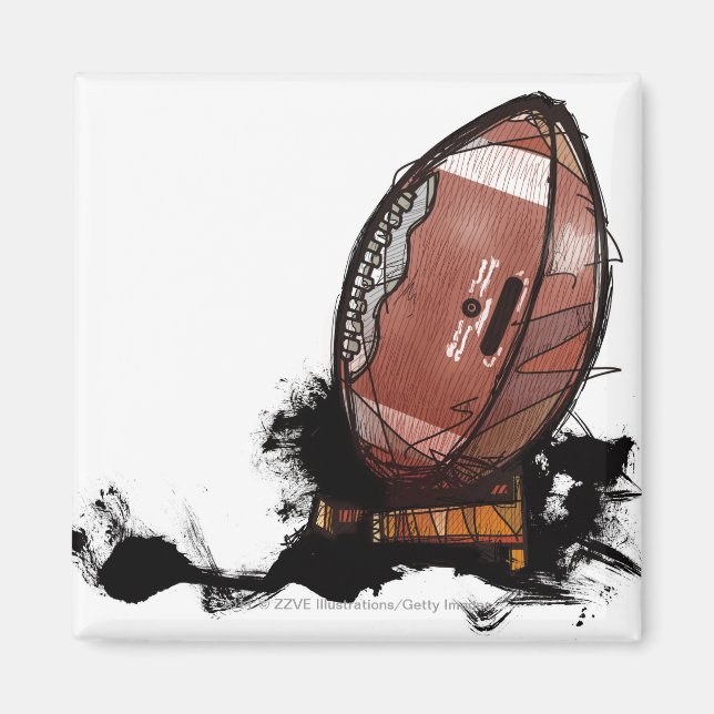 American Football Magnet (Vorne)