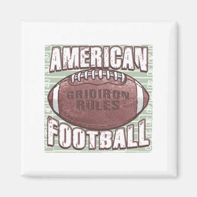 American Football Magnet (Vorne)