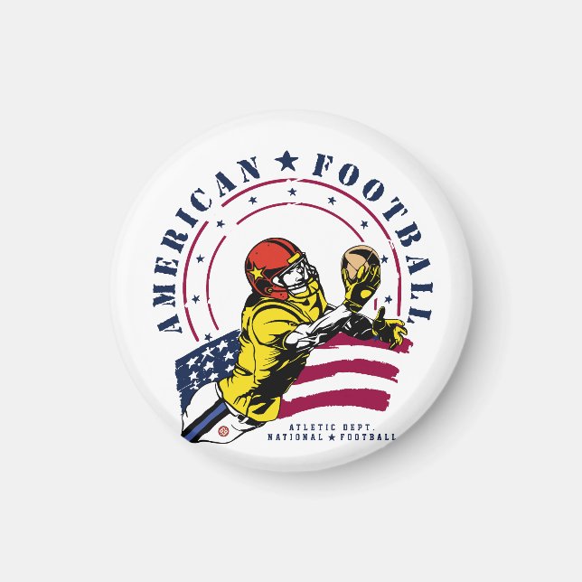 AMERICAN FOOTBALL MAGNET (Vorne)