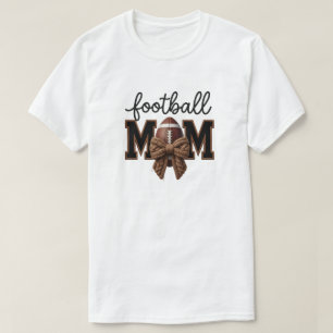 American Football Mama Faux-Garn, Strickstil T-Shirt