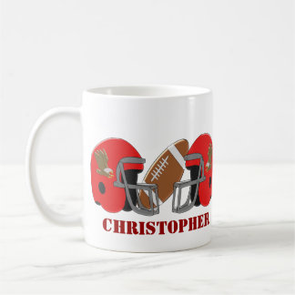 American Football - Name einfach hinzufügen Tasse