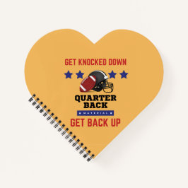 American Football Notizbuch