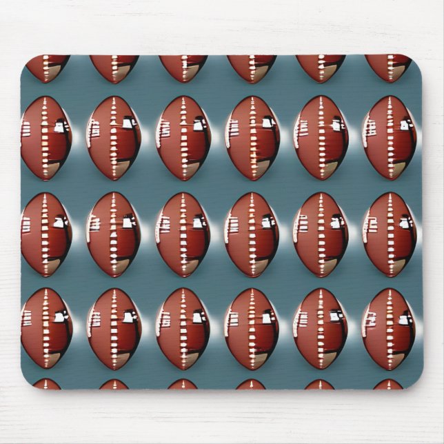 American Football Pattern Mousepad (Vorne)