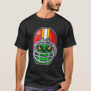 American Football Player for Zombie Apokalypse Fan T-Shirt
