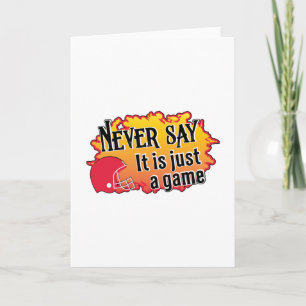 American Football Player Sports Team Game USA Gift Karte