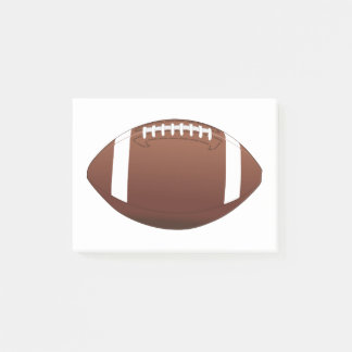 American Football Post-it Klebezettel