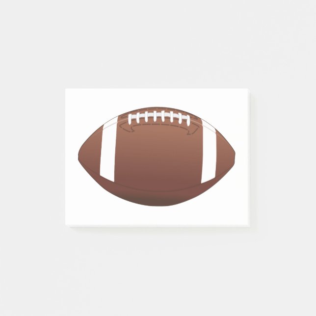 American Football Post-it Klebezettel (Vorderseite)
