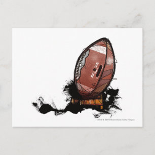 American Football Postkarte