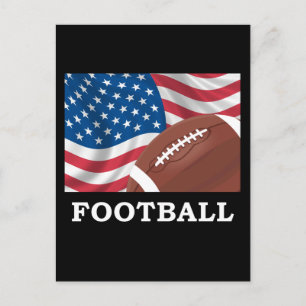 American Football Postkarte