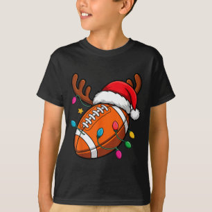 American Football Rentierhörner Weihnachten Xmas B T-Shirt