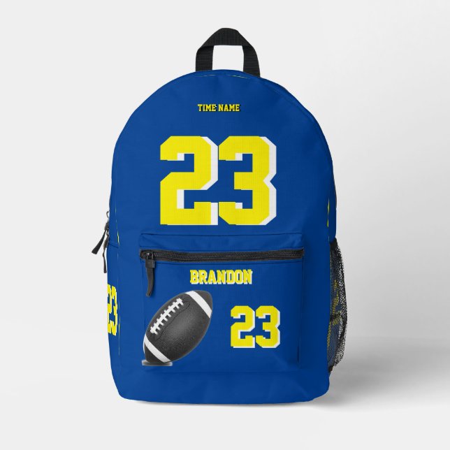 American Football Rucksack School (Vorderseite)