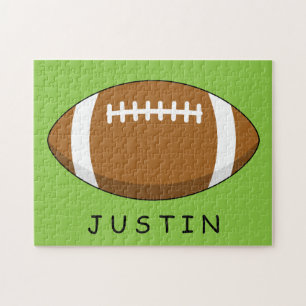 American Football Rugby Ball personalize Puzzle