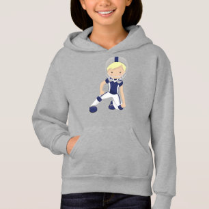 American Football, Rugby, Niedlich Boy, Blond Hair Hoodie