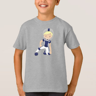 American Football, Rugby, Niedlich Boy, Blond Hair T-Shirt