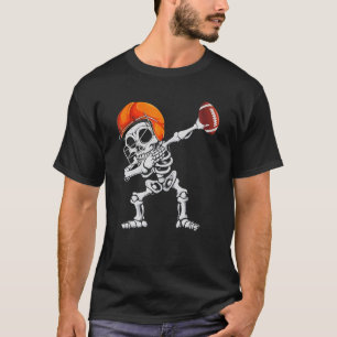 American Football Rugby Skeleton T-Shirt