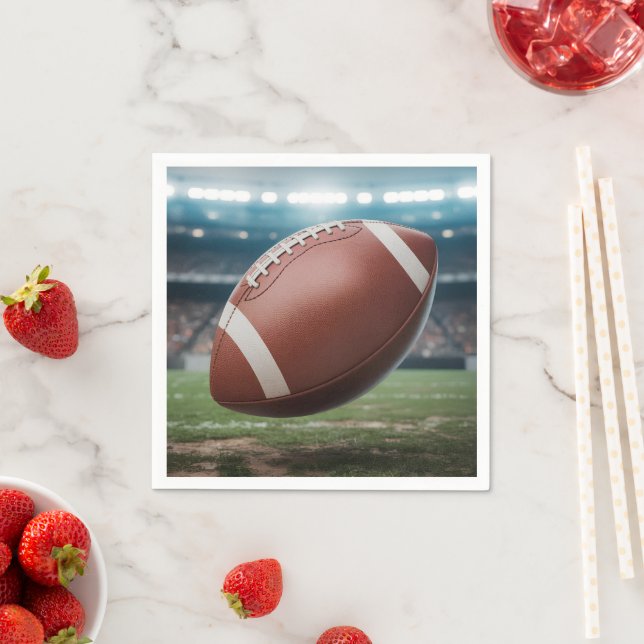 American Football Serviette (Beispiel)