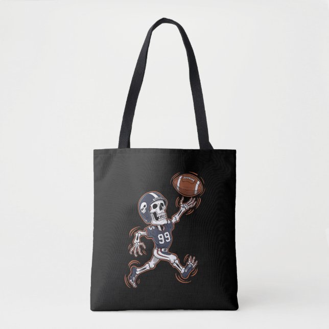 American Football Skeleton Halloween Football (Vorderseite)