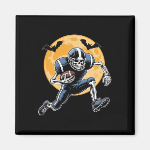 American Football Skelett Halloween Football Männe Magnet
