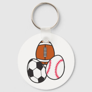 American Football Soccer Sports Baseball Ostern Schlüsselanhänger