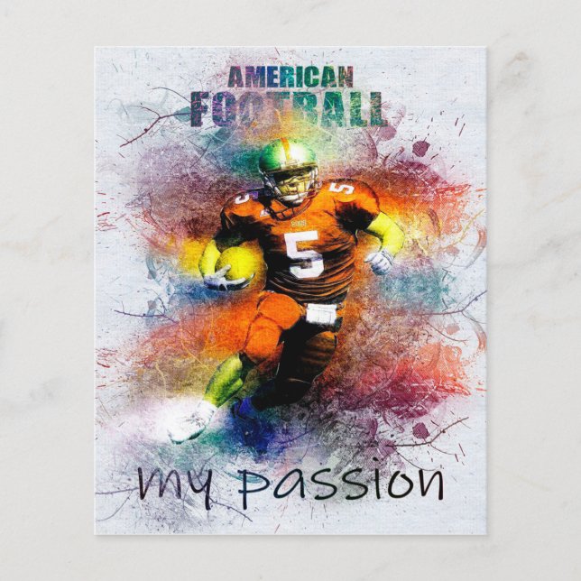 American Football-Spiel Flyer (Vorne)