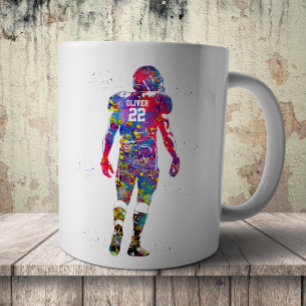 American-Football-Spieler Kaffeetasse