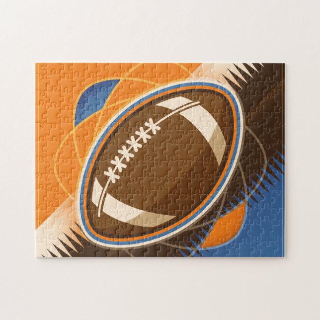 American Football Sport Ball Game Puzzle (Horizontal)