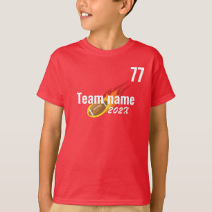 American Football Sport Team Feldtag Chefin Squad T-Shirt