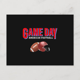 American Football Sports Team Game Funny Gift Idee Postkarte