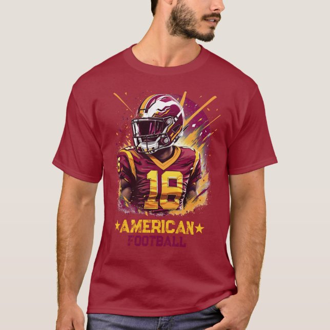 AMERICAN FOOTBALL T-Shirt (Vorderseite)