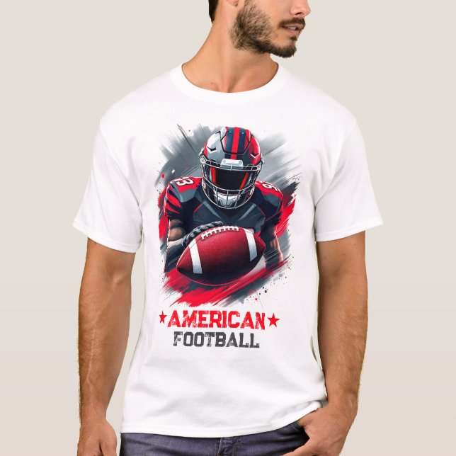 American Football T - Shirt (Vorderseite)
